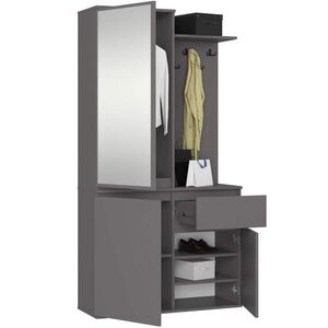 RAUMHIRSCH FURNITURE ŠATNÍK Grafit 95/183/35 obraz