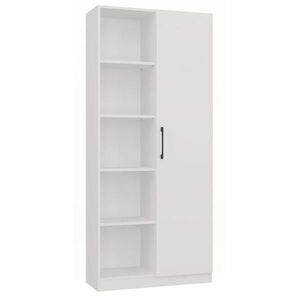 RAUMHIRSCH FURNITURE KNIHOVNA Bílá 80/182/30 obraz