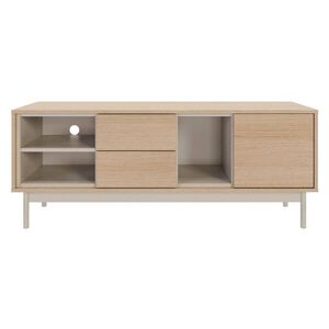 Selsey TV stolek Layen dřevodekor dub / kašmírově šedý 138/55/39 cm obraz