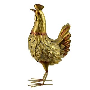 Mondex FIGURA Cedric, kov, zlatá, 52 cm obraz