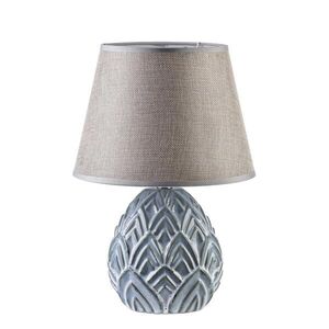 Mondex STOLOVNÍ LAMPA LETI WOOD, keramika, modrá obraz