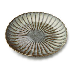 Mondex JÍDELNÍ TALÍŘ, porcelán, zelenošedá obraz