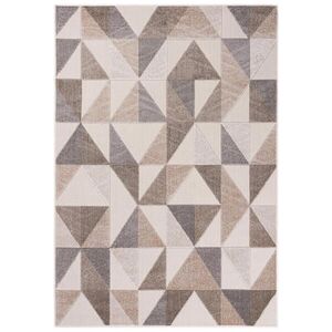 Mazovia KOBEREC béžový barevný geometrický - 120x170 cm obraz