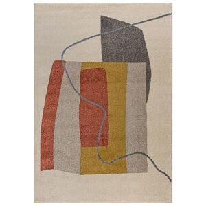 Mazovia KOBEREC béžový geometrický - 250 x 350 cm obraz