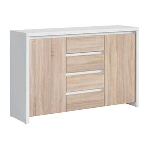 Petits-meubles SIDEBOARD Soren Dřevo a bílá obraz