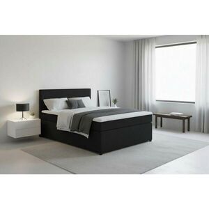 MID.YOU POSTEL BOXSPRING, 140/200 cm, barvy grafitu obraz