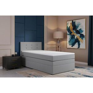 MID.YOU POSTEL BOXSPRING, 90/200 cm, šedá obraz