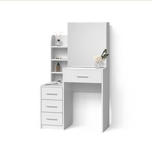 Livinity® TOALETNÍ STOLEK Loreta Bílá 80 cm obraz