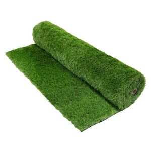 ECD-Germany ROLE UMĚLÉHO TRÁVNÍKU 100 x 1000 cm, 10 m², zelená, 35 mm, z umělého materiálu obraz