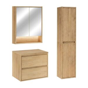 Petits-meubles KOUPELNOVÝ NÁBYTEK 60cm Edmé 2er-Set Dřevo obraz