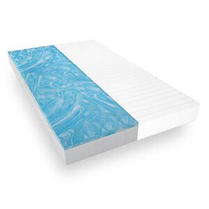 Mister Sandman GELOVÁ MATRACE 200/200 H2 H3 – s příjemnou Memory-Foam vrstvou – pratelný potah obraz