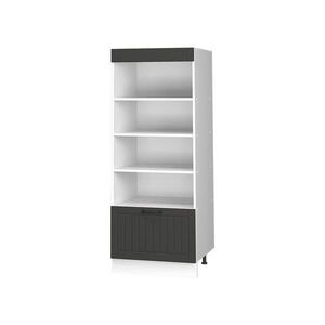 Vicco KUCHYŇSKÝ REGÁL Fame-Line, Tmavě šedá/Bílá, 60 cm obraz