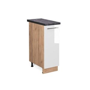 Vicco LÉKÁRNIČKOVÁ SKŘÍŇKA Fame-Line Bílá vysoký lesk 30 cm , PD Antracit obraz