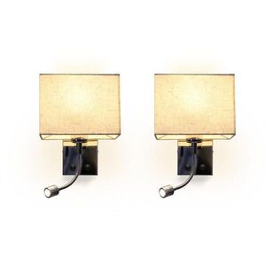 Nettlife LED nástěnné svítidlo Yarochewsky 35/17/20cm (sada 2 ks) obraz
