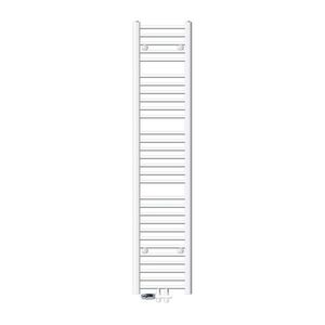 LuxeBath KOUPELNOVÉ topidlo Sahara 300 × 1800 mm, bílé, rovné, s průchozím ventilem obraz