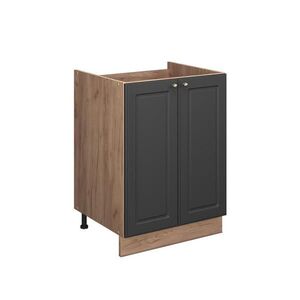 Vicco SKŘÍŇKA POD DŘEZ Fame-Line, Anthrazit-Gold Landhaus/Zlatý mocný dub, 60 cm obraz