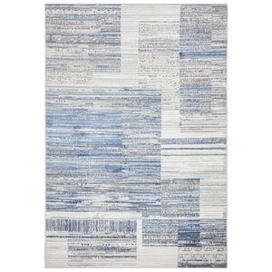 Mazovia KOBEREC béžový krémový modrý - 140 x 200 cm obraz