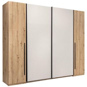 Carryhome ŠATNÍ SKŘÍŇ S OTOČNÝMI DVEŘMI, kašmírová, dub artisan, 272, 4/226, 5/61, 5 cm obraz