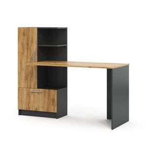 Vicco PRACOVNÍ STŮL Tomy Antracit/zlatý dub 150 x 59 cm obraz