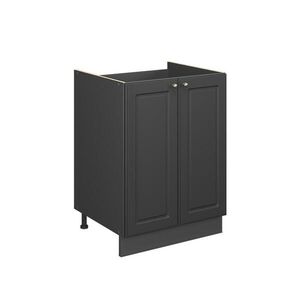 Vicco SKŘÍŇKA POD DŘEZ Fame-Line, Anthrazit-Gold Landhaus/Antracit, 60 cm obraz