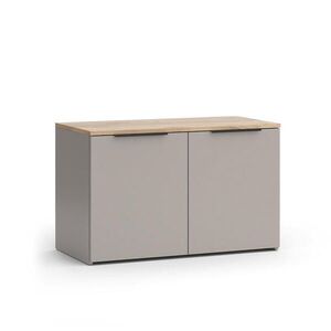 Vicco KREDENC Wido Greige 80 x 50 cm se 2 dveřmi obraz