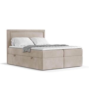 AltaBeds KONTINENTÁLNÍ postel JODAN 140/200 cm Béžová obraz