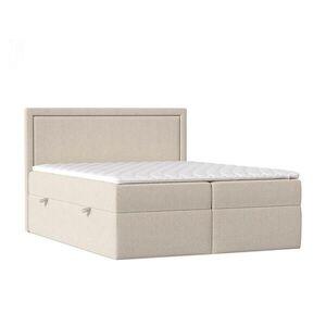 AltaBeds KONTINENTÁLNÍ postel JODAN 160/200 cm Béžová obraz