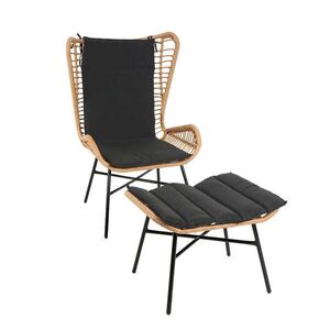 MCW POLY-RATTAN SET G17B Hnědý obraz