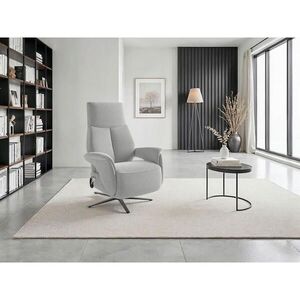 Sit & More RELAXAČNÍ KŘESLO, textil, barvy stříbra obraz