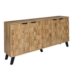Urban Meuble KOMODA v dekoru dub se 3 dvířky, 160, 5/35, 5/78 cm obraz