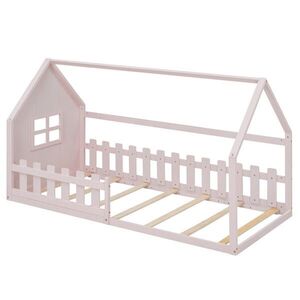 Urban Meuble DĚTSKÁ POSTEL 90x200, dětská postel růžová borovice obraz