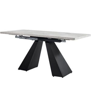 Urban Meuble JÍDELNÍ STŮL šedý 159/74/77 cm obraz