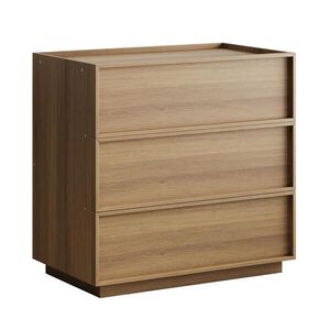 Urban Meuble NOČNÍ STOLEK dub 80 cm, 3 zásuvky, ochrana proti převrácení obraz