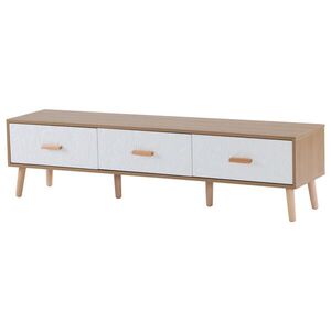 Urban Meuble TV STOLEK světlý dekor dřeva 150/35/39 cm obraz