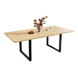 Urban Meuble JÍDELNÍ STŮL rozkládací 140-220 cm, dub a kov – moderní pro 6-10 osob s robustním výsuvem obraz