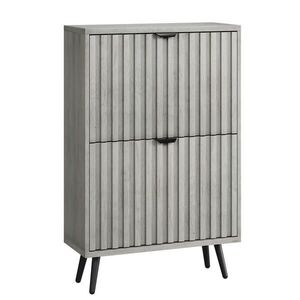 Urban Meuble BOTNÍK výklopný šedý, 60/24/94 cm obraz