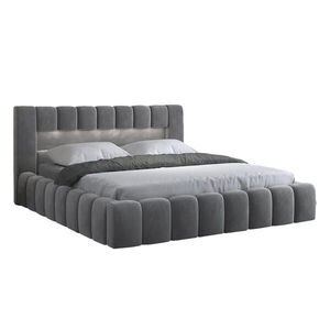 Petits-meubles BOXSPRING POSTEL 160/200 Auria Šedá obraz