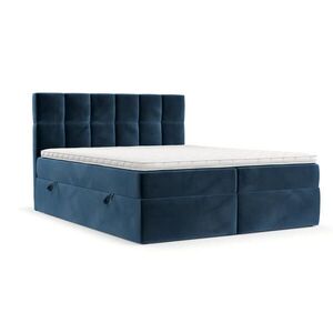 AltaBeds POSTEL BOXSPRING VARENO 140/200 Tmavě modrá obraz