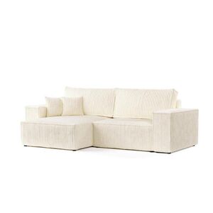 AltaBeds ROHOVÁ SEDAČKA CAVO, textil, Krémová obraz