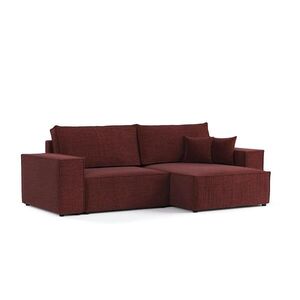 AltaBeds ROHOVÁ SEDAČKA CAVO, textil, Červená obraz