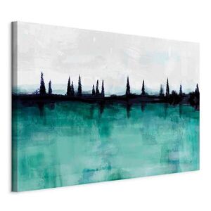 artgeist MALBA NA PLÁTNĚ, krajina a příroda, abstraktní, ostatní, 90/60/1.2 cm obraz