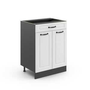 Vicco SPODNÍ SKŘÍŇKA KUCHYŇSKÉ LINKY R-Line Bílý venkovský dům 60 cm se zásuvkou, bez pracovní desky obraz