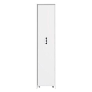 FLIEKS KNIHOVNA, úzká, 160 cm, pojízdná, úsporná obraz