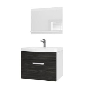 B BELINI GROUP KOUPELNOVÝ NÁBYTEK Koupelnová SADA PRI M1, Eben matný, 60 cm obraz