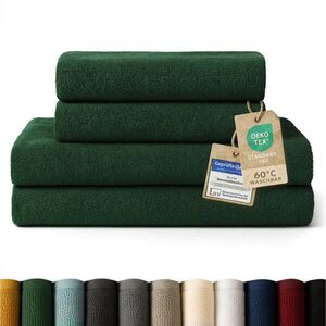 Blumtal OSUŠKA 4dílná sada, 2x osuška 70/140 + 2x ručník 50/100 cm, tmavě zelená obraz