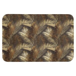 OnlyWow WC PŘEDLOŽKA Tropical - Listy - zlaté 90x60 cm obraz
