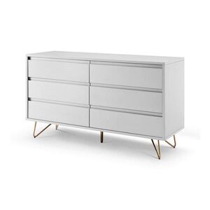 Livetastic KOMODA, bílá, 120/70/40 cm obraz