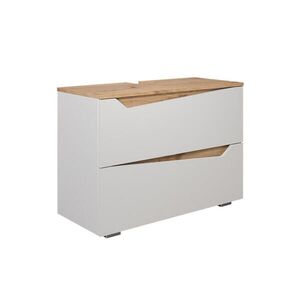 Vicco DOLNÍ SKŘÍŇKA POD DŘEZ Marelle Bílá/Artisan 80 x 57.5 cm se 2 zásuvkami obraz