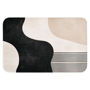 OnlyWow WC PŘEDLOŽKA Abstraktní - Japonské - Béžové - Moderní 60x40 cm obraz