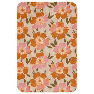 OnlyWow WC PŘEDLOŽKA Květiny - Motiv - Retro 60x90 cm obraz
